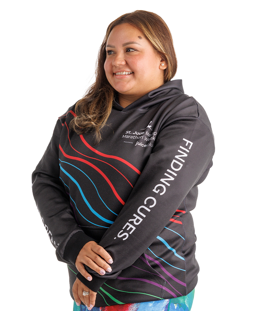 Primary image St. Jude Marathon Performance Hoodie